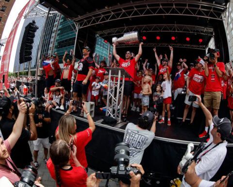 Stanley Cup champion Carolina Hurricanes turn focus to new season by opening preseason camp