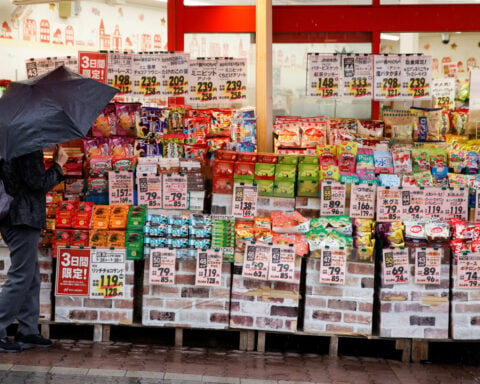 Japan's core inflation holds near BOJ's target