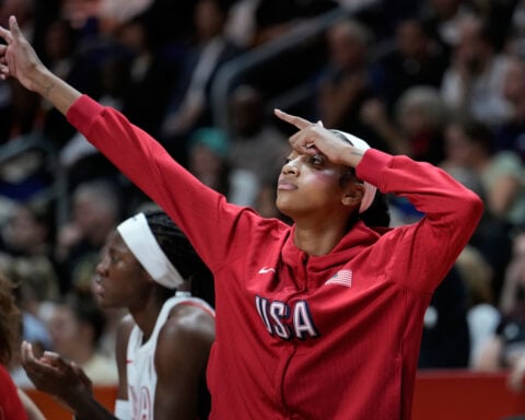 Angel Reese has 30 points and 10 rebounds to help the Dream rout the Sun 103-59