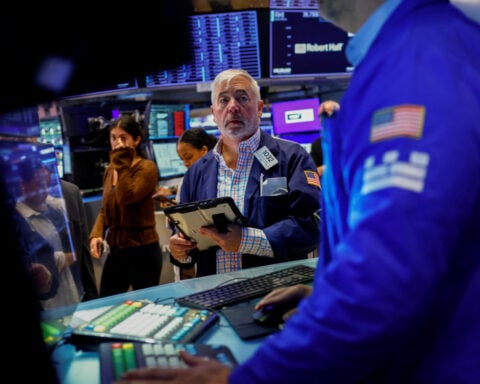 Nasdaq futures lead Wall St gains as oil retreat eases inflation worries