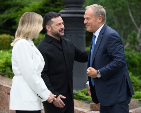 Zelenskyy hosts leaders from 7 countries for a regional summit