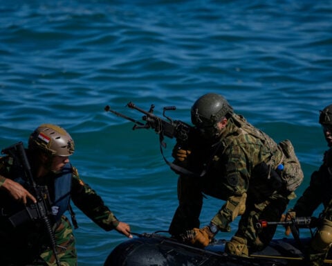 Sun, sea and soldiers: Greek island tourists get front-row seats for military drills