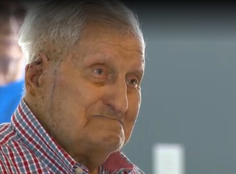 Central Iowa man surprised with high school diploma at age 98