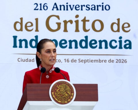 Mexico's Sheinbaum says working towards a trade deal with Trump