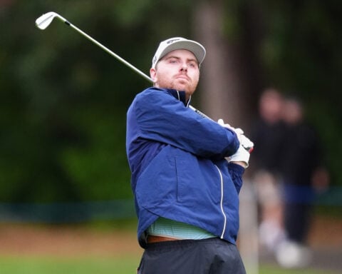 Gerard leads by 2 at Wentworth after big finish as Rahm, Reed and Fleetwood miss cut