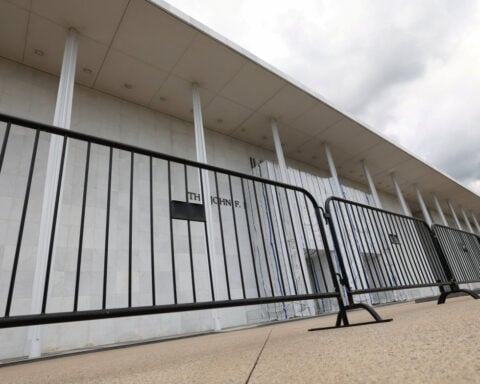 Trump declines to say whether he will tear down Kennedy Center