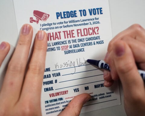 AI fears are fueling progressive Democrat's campaign in Michigan battleground district