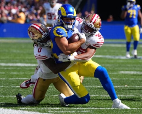 Puka Nacua questionable, Aaron Donald set to play for Rams on Monday night against Giants