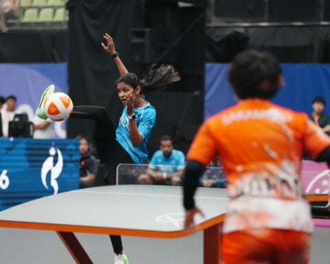 Teqball gets its kicks at the Asian Games
