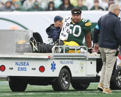 Packers’ Jayden Reed has movement in extremities after neck injury, but being hospitalized overnight