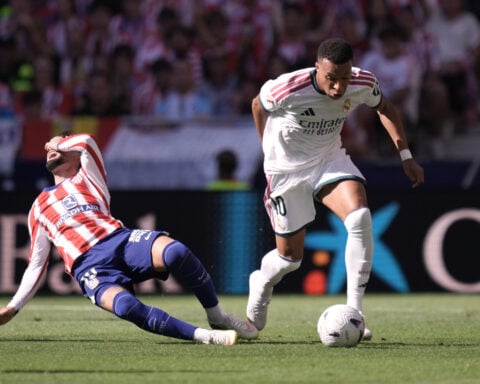Mbappé brushes off talk of tension with France teammate Dembélé as Ballon d’Or race heats up