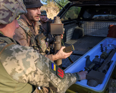 Jet-powered Russian drones strain Ukraine's air defences