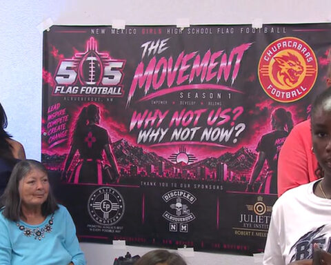 New Mexico high school girls make history with flag football league