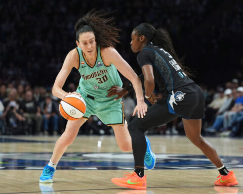 Breanna Stewart’s 9-year no-tech streak snapped in the Liberty’s loss to Atlanta