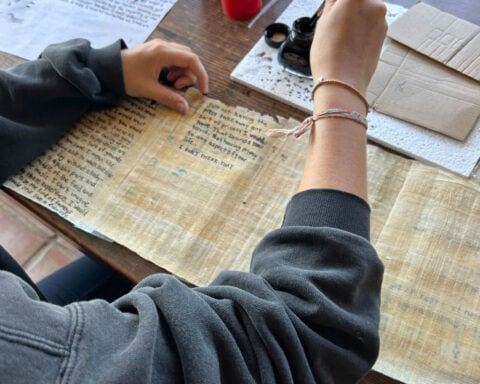 Scientists re-created the Herculaneum scrolls. They found a clue to decoding hidden text