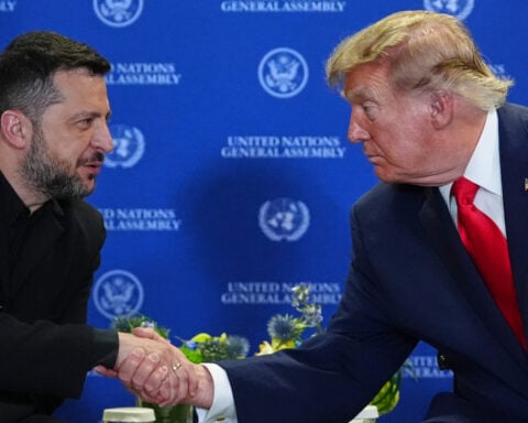 Trump says US and Iranian officials met Tuesday, shortly after warning he may 'annihilate' Iran