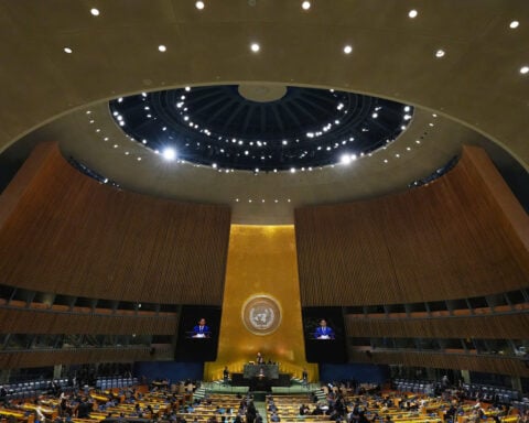 UN leaders' meeting convenes with secretary-general calling for 'world built on interdependence'