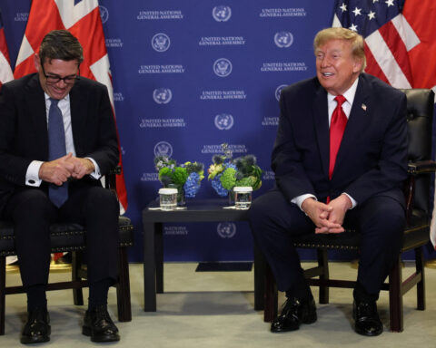 Britain will stand firm over Falklands, UK PM Burnham tells Trump