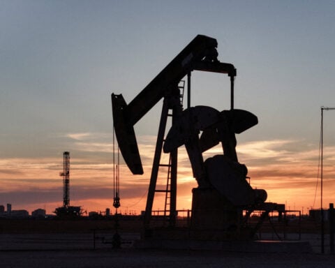 Oil settles up around 4% as Iran's president vows to never surrender