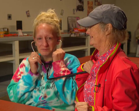 Mother hears her daughter's heartbeat again a year after she died in a fire