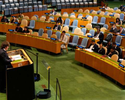Milei renews Argentina’s Falklands claim at the UN, urging a 'peaceful solution'