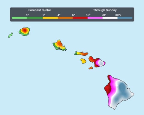 Hawaii braces for life-threatening flooding again as El Niño supercharges Pacific hurricane season
