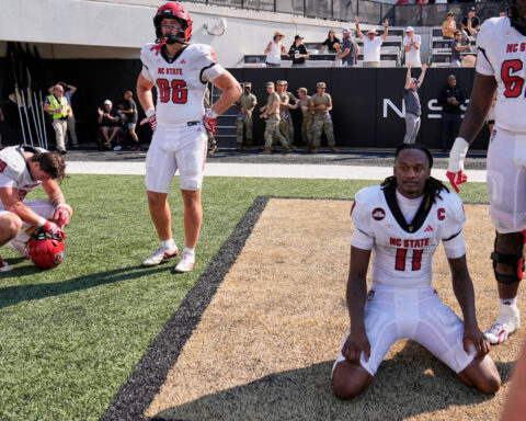 NC State QB CJ Bailey takes a positive approach in moving forward after costly Vanderbilt fumble