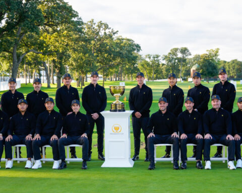 Adam Scott is playing in his 12th straight Presidents Cup and desperate to be on a winning team
