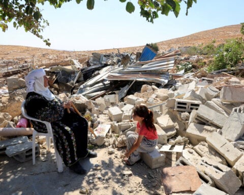US drafted memo condemning UK over West Bank sanctions. It was never released