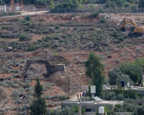 Israeli bulldozers smash Palestinian olive trees ahead of annual harvest