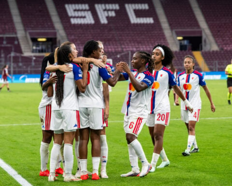 Title holder Barcelona scores 5, OL Lyonnes hits 8 in wins to open Women's Champions League