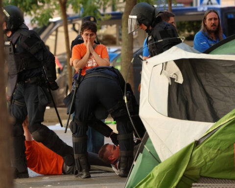 Dramatic eviction of 87-year-old Madrid tenant spotlights Spain's housing crisis