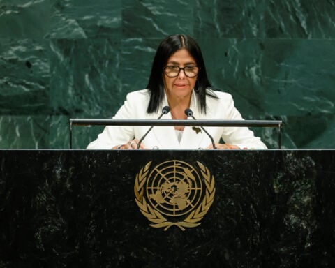 Venezuela's Rodriguez promises elections in transition to 'full democracy'