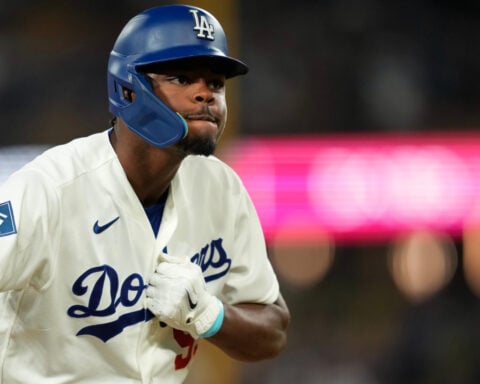 Shohei Ohtani returns to the Dodgers after injury and gets a hit in his first at-bat