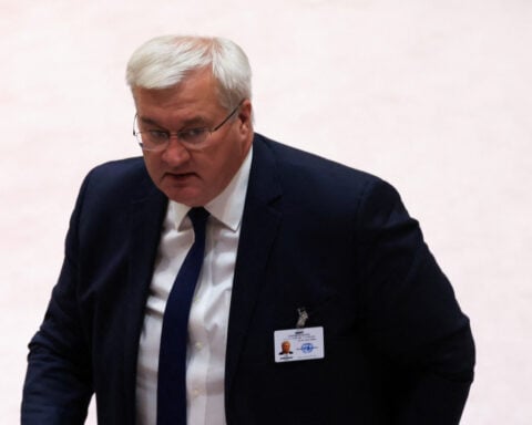 Ukrainian foreign minister says he discussed keeping tension low with Iranian counterpart