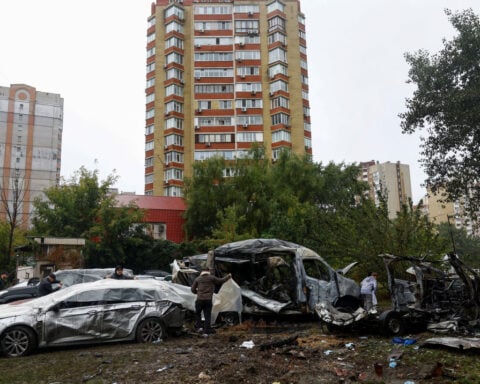 Russian strikes kill eight in Ukraine, damage maternity clinic