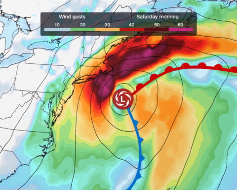 Northeast faces weekend of relentless wind, rain and coastal flooding as powerful fall nor’easter digs in