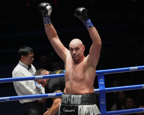 Tyson Fury vs. Anthony Joshua fight set for December in Cardiff