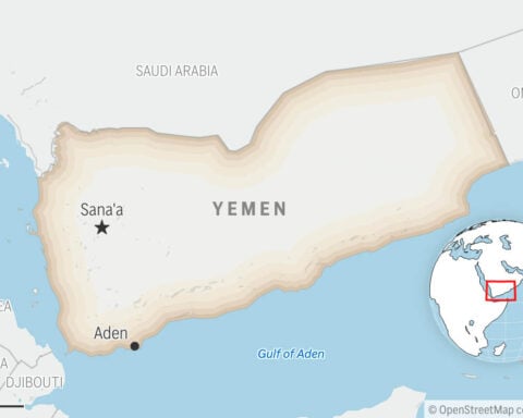 Saudi-led coalition says 6 ballistic missiles are intercepted and blames Houthi rebels