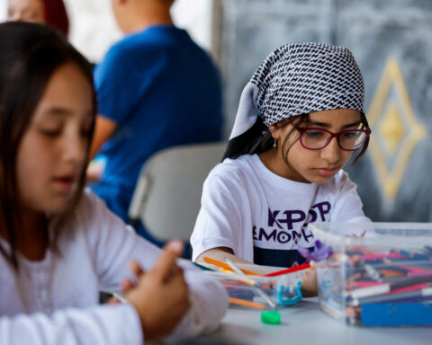 In West Bank art centre, Palestinian children paint hopes beyond checkpoints