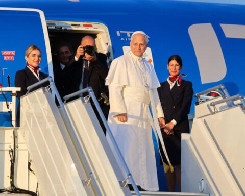 Asked about CNN White House ban, Pope Leo says all journalists are 'welcome' to cover him