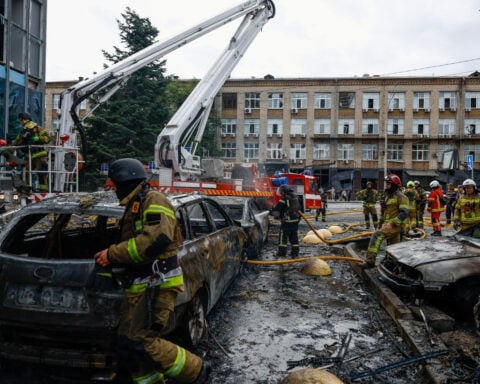 Russian strikes shut Ukraine's biggest steelmaker, kill seven in Kyiv