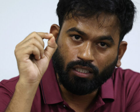 Indian police use tear gas against protesters seeking election chief's ouster