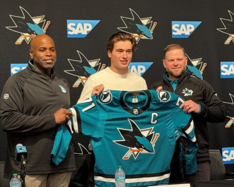 The Sharks make 20-year-old Macklin Celebrini the youngest captain in team history