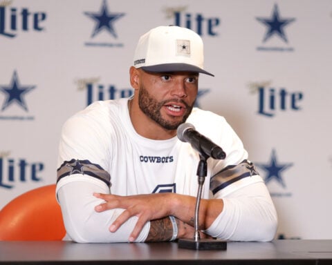 Cowboys emphasize business trip mentality as they practice in Rio ahead of their game vs. Ravens