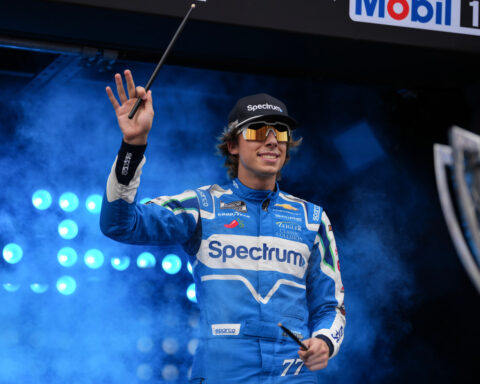NASCAR star Blaney has moved on from his fight with Hocevar, even if his black eye is still there