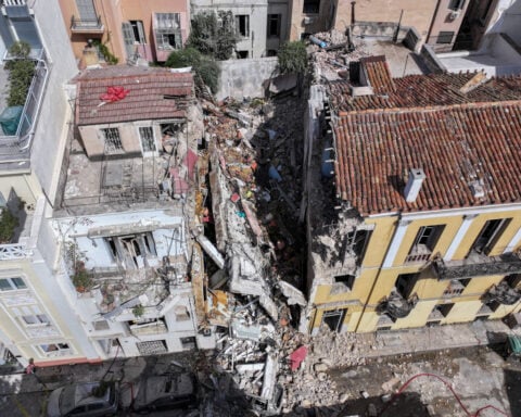 Six dead after explosion destroys building in Athens