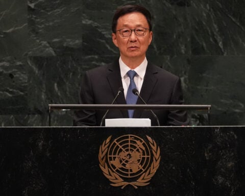China, as usual, uses UN speech to promote global development as solution to world's challenges