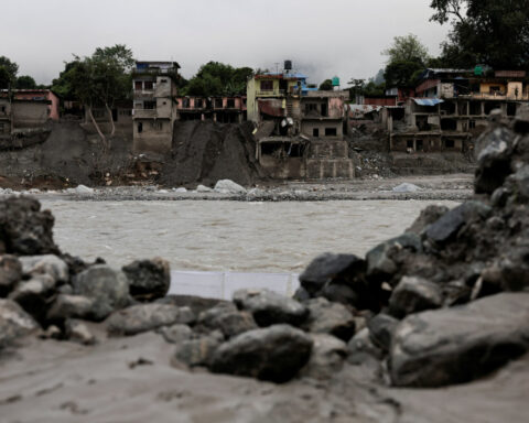 Floods, landslides kill 56 in India and 14 in Nepal