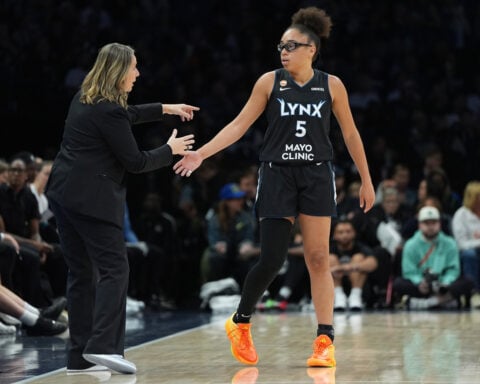 A'ja Wilson wins AP WNBA Player of the Year for 3rd straight year; Angel Reese top defensive player